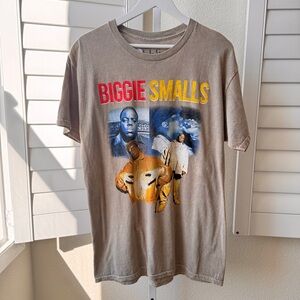 Biggie Smalls Graphic Tee - Gray